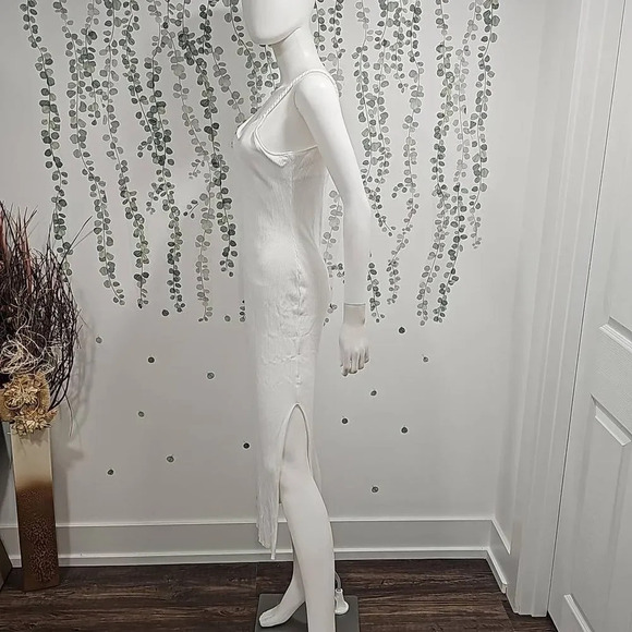 Revolve The Range Braided Strap Midi Dress Size Large - Picture 5 of 9